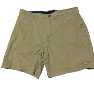 Crown & Ivy Shorts Men's Khaki Shorts Size 34 Motion Flex Shorts Chino